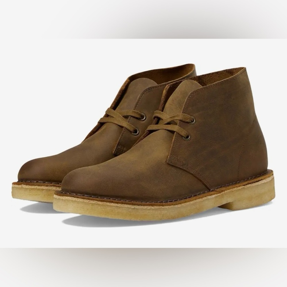 Clarks Originals Leather Desert Boots